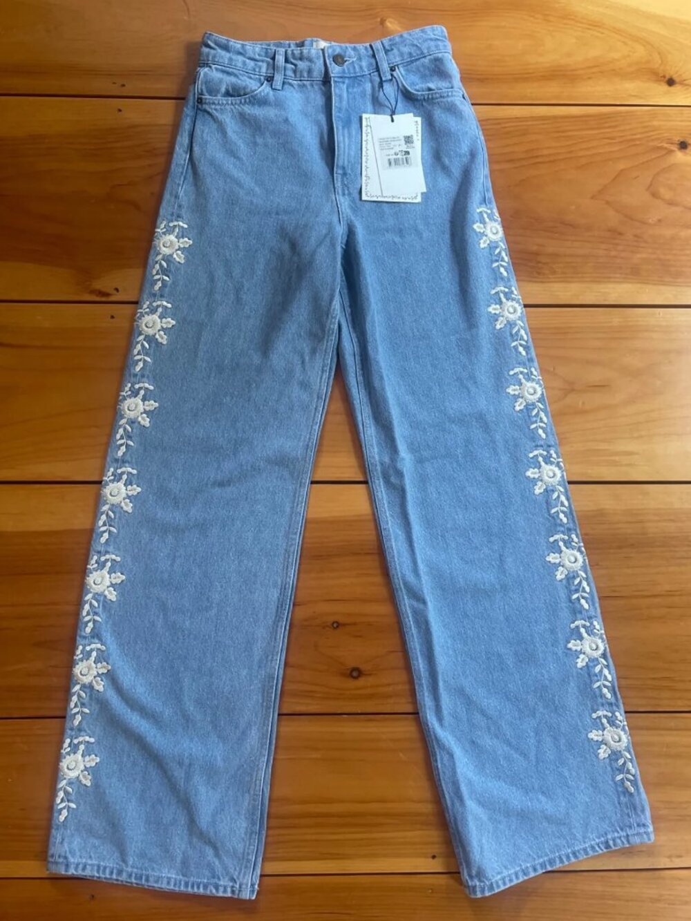 Sezane x Sea New York Valentin Trousers Jeans NWT Sold Out 34 / 2 / Small